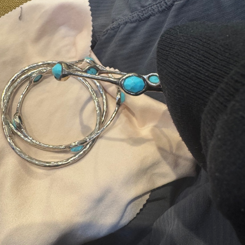 Ippolita (4) Turquoise Rock Candy Bracelets - Picture 2 of 9